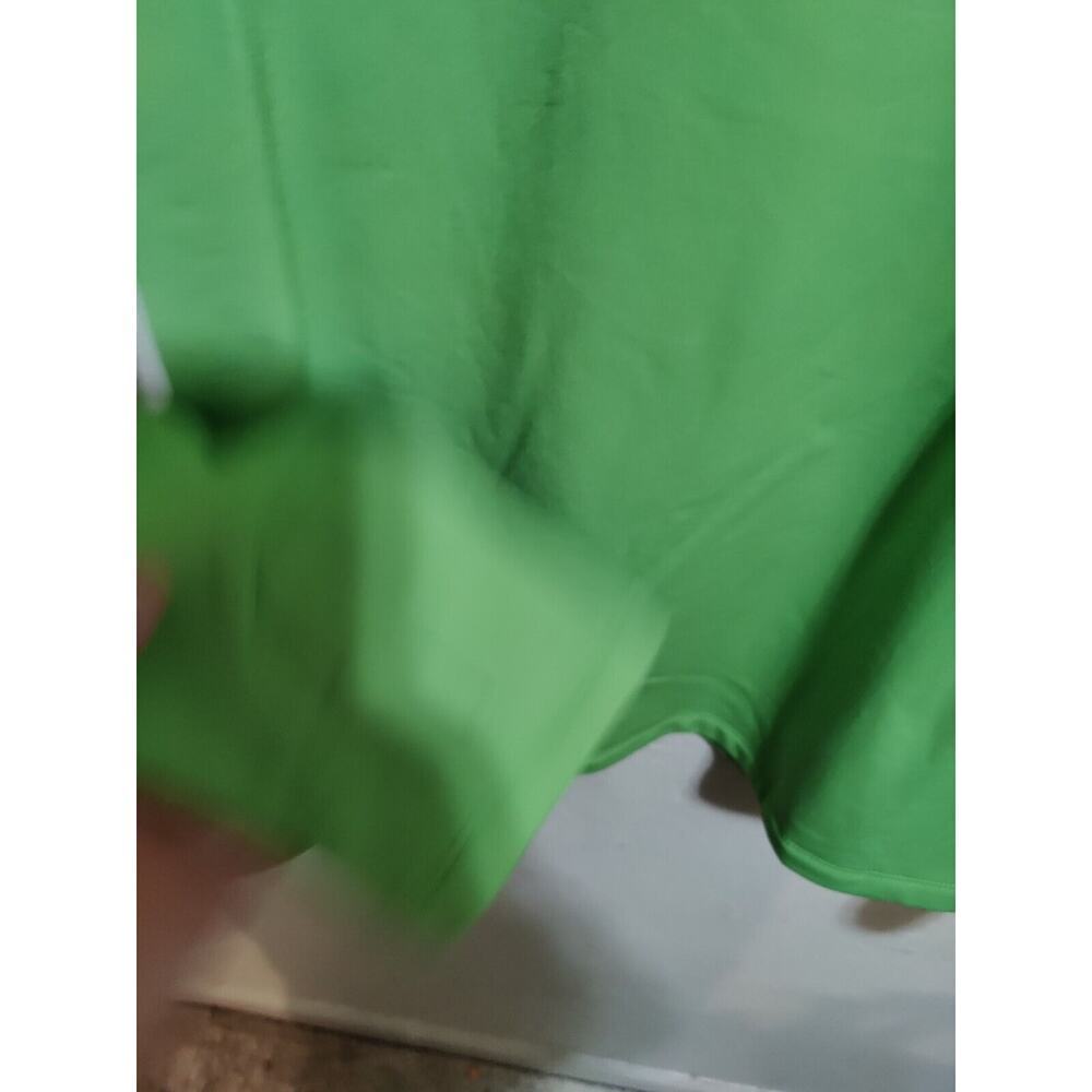 Asics Women's Pullover Training Jacket Green Size Medium Sleeve Thumb Holes - Picture 13 of 16